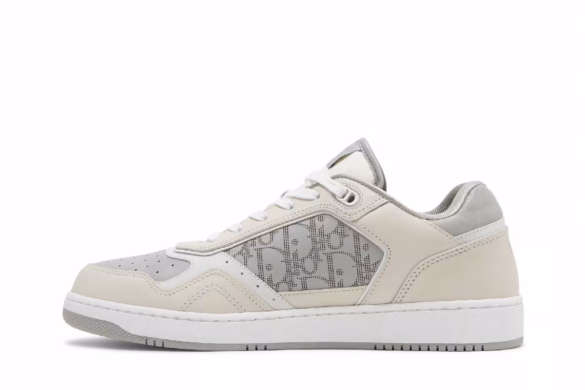 Dior B27 Low Dior Oblique Galaxy - Grey Beige, view 4