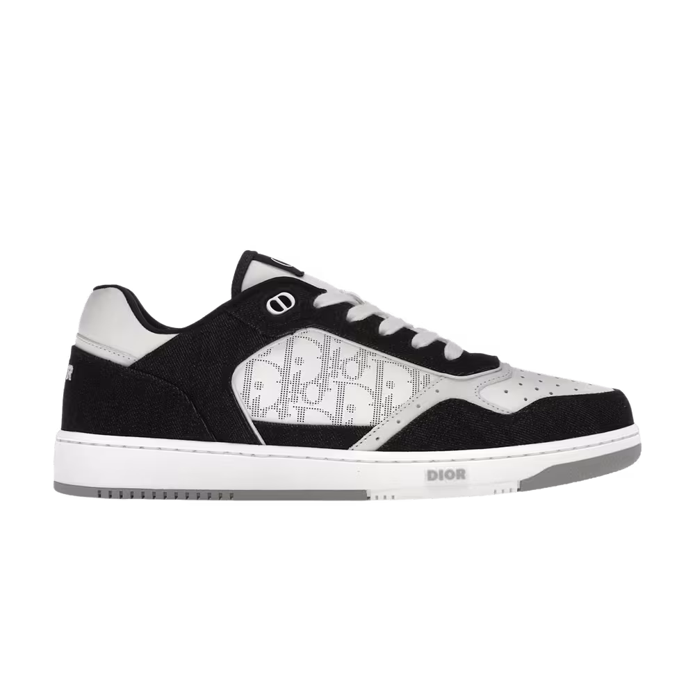 Dior B27 Low White Black Denim