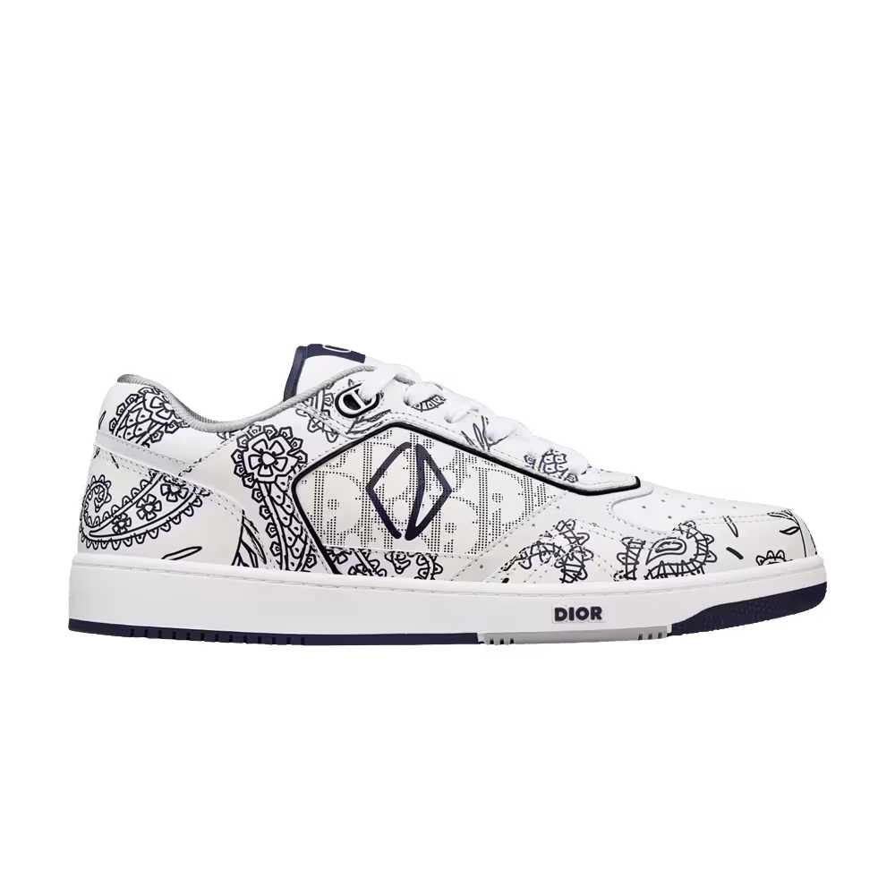 Dior B27 Low Paisley - White