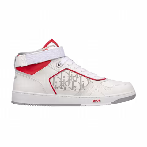Dior B27 High 'Dior Oblique Galaxy - White Red'