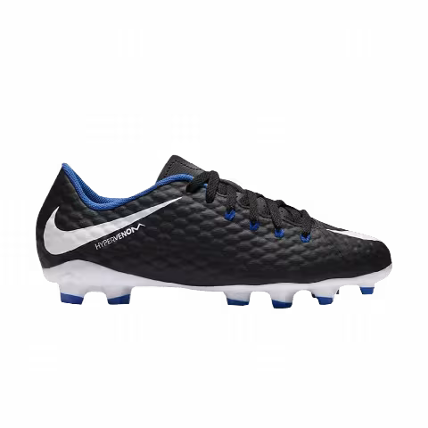 Nike Hypervenom Phelon 3 FG GS 'Black White Royal'
