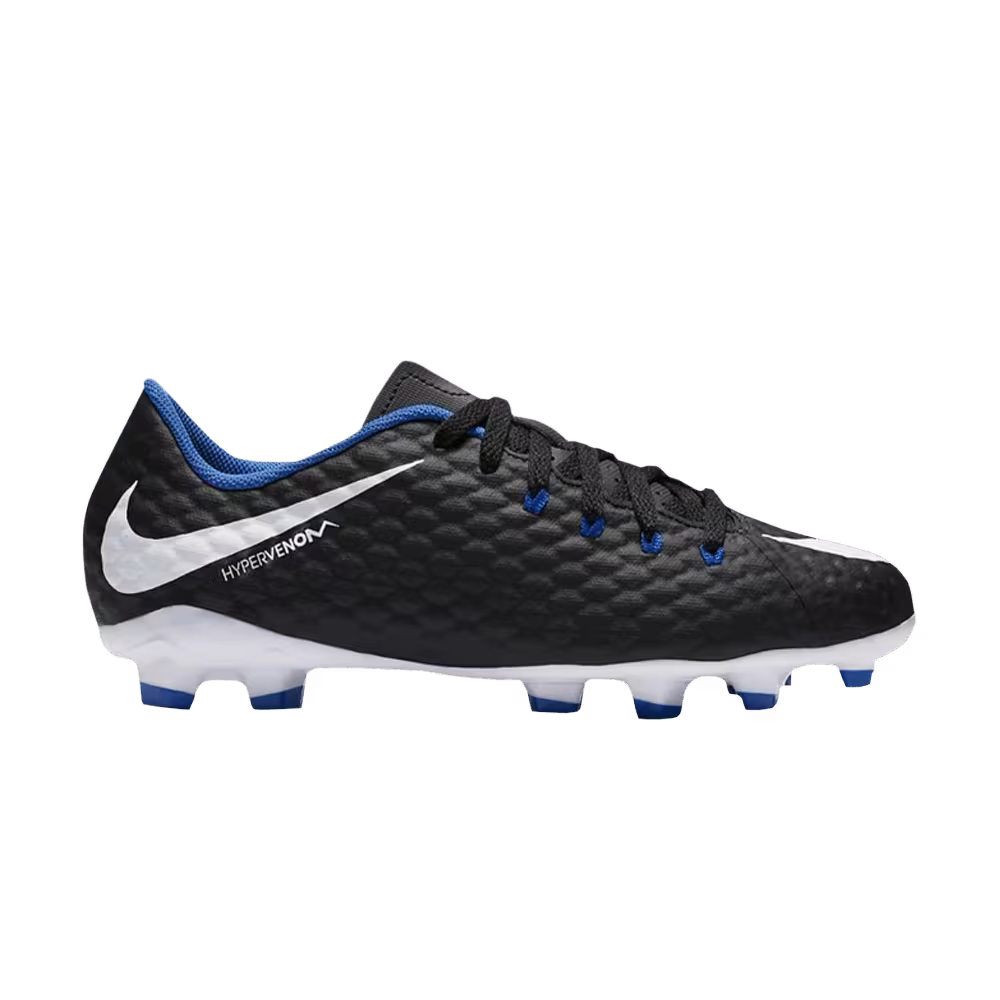 Nike Hypervenom Phelon 3 FG GS Black White Royal