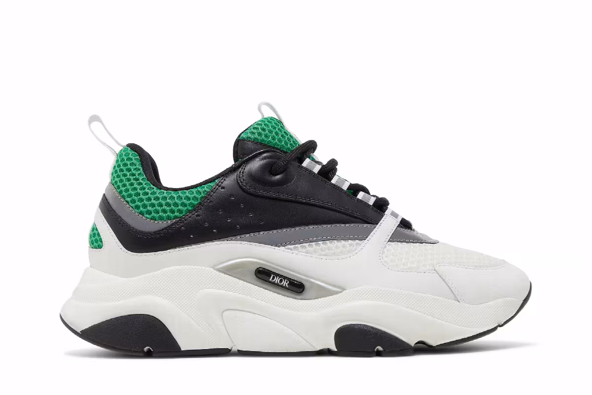 Dior B22 White Green, view 2