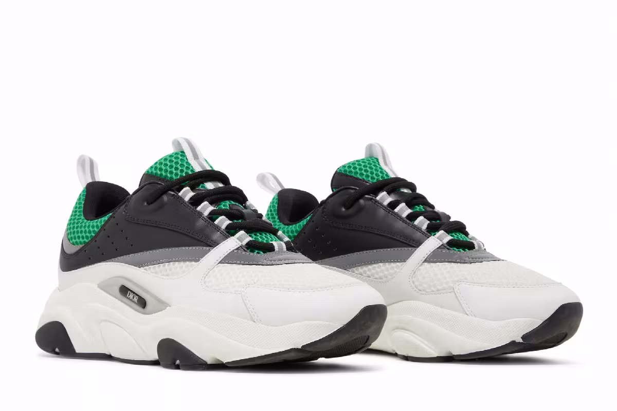 Dior B22 White Green, view 9