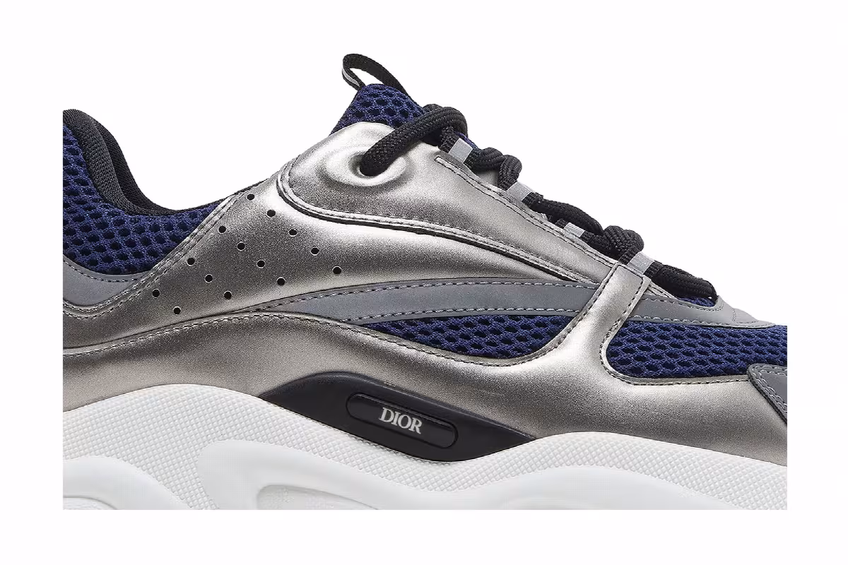 Dior B22 Blue Silver, view 3