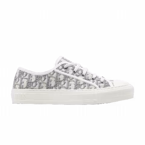 Dior Wmns Walk'N'Dior Embroidered Canvas Low 'Grey'