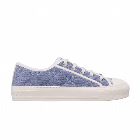 Dior Wmns Walk'N'Dior 'Faded Cannage Embroidered Denim'