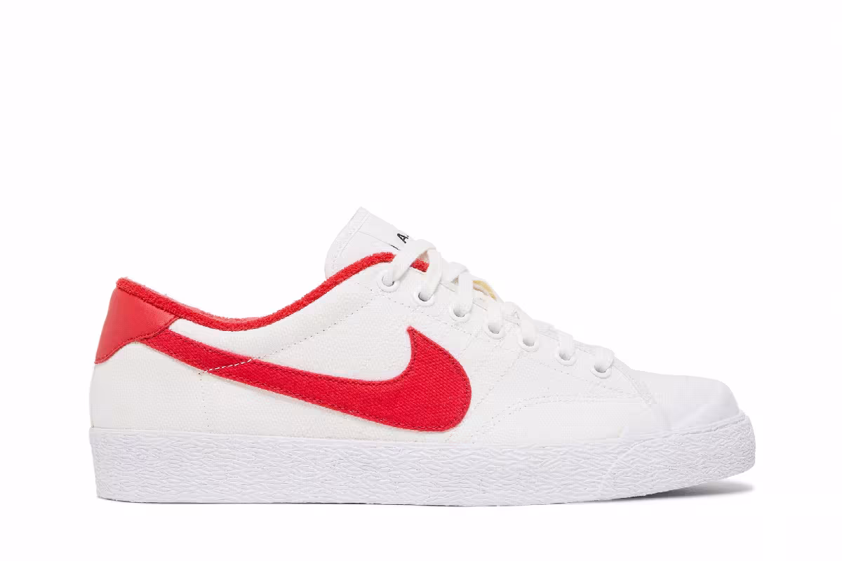 Nike A.P.C. x All Court Premium TZ Comet Red, view 2