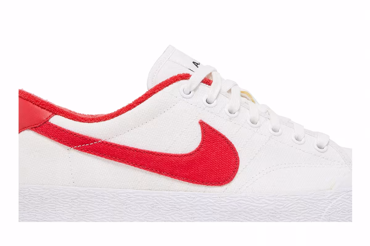 Nike A.P.C. x All Court Premium TZ Comet Red, view 3