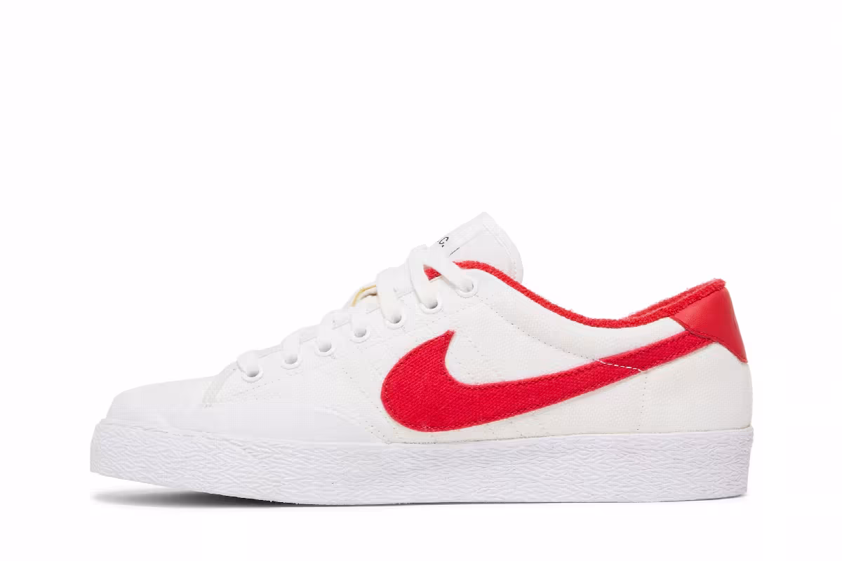 Nike A.P.C. x All Court Premium TZ Comet Red, view 4