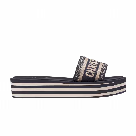 Dior Wmns DWay Platform Slide 'Deep Blue'