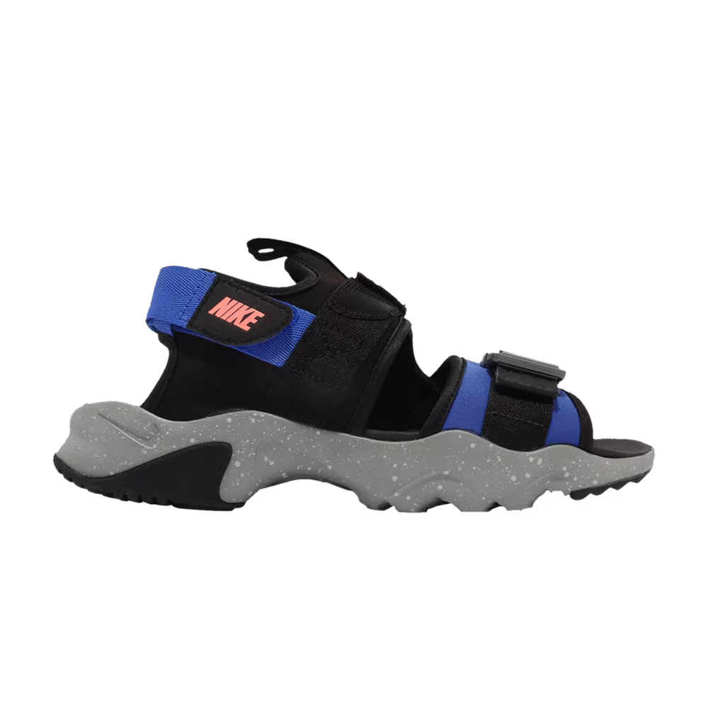 Nike Women's Canyon Sandal Black Hyper Blue
