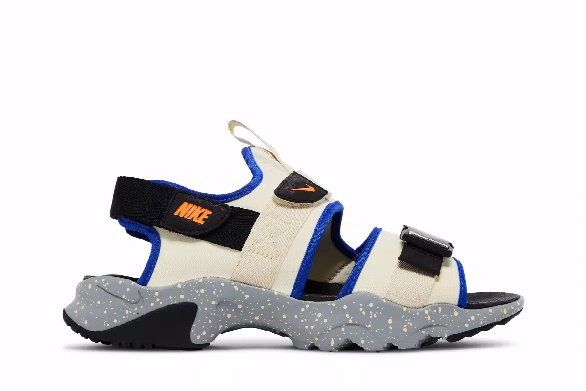 Nike Canyon Sandal Fossil Total Orange, view 2
