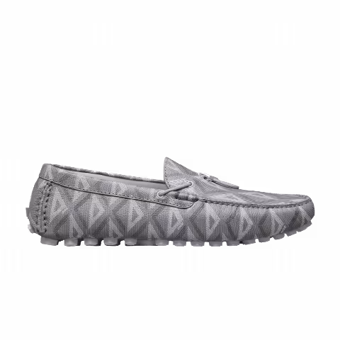Dior Odeon Driver Loafer 'CD Diamond - Grey'