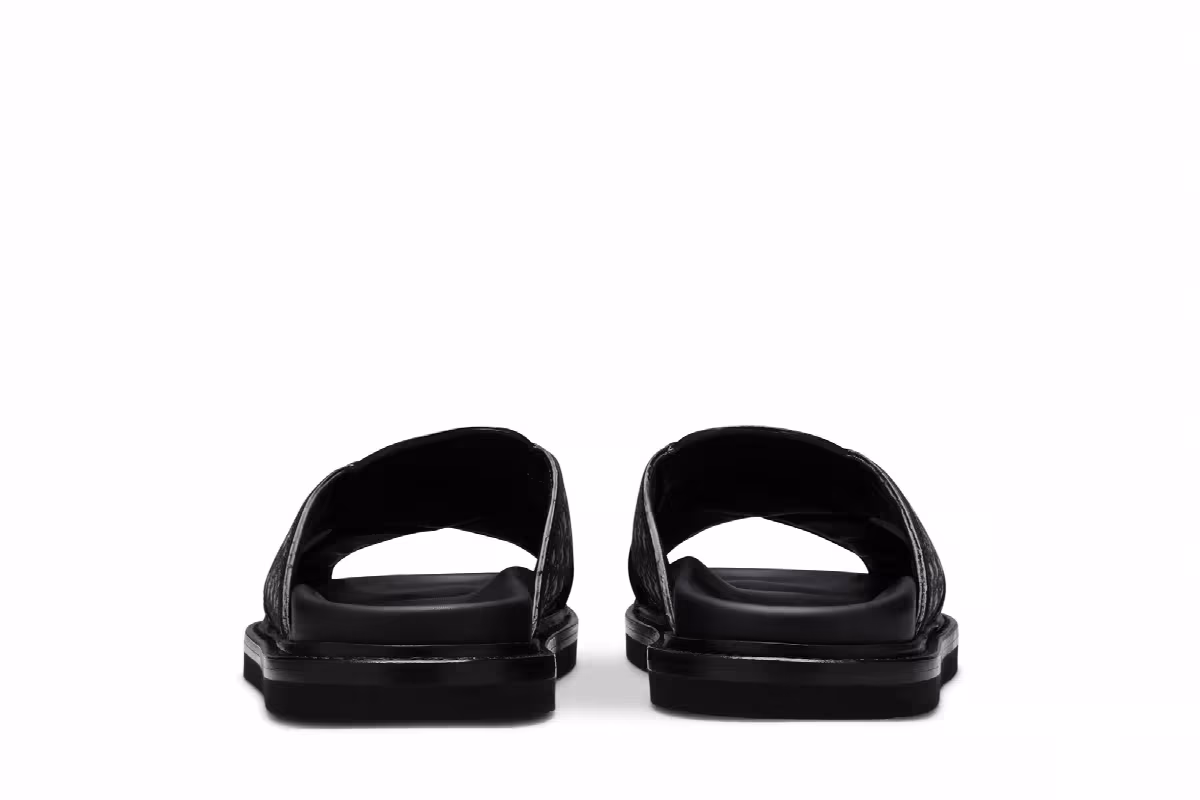 Dior Aqua Sandal Dior Oblique - Beige Black, view 7