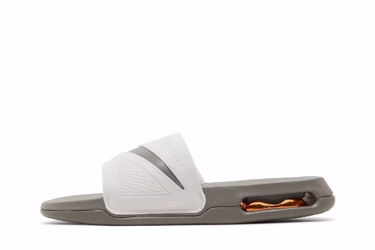 Nike Air Max Cirro Slide Platinum Tint Flat Pewter, view 4