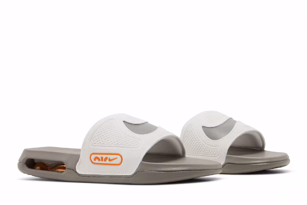 Nike Air Max Cirro Slide Platinum Tint Flat Pewter, view 9