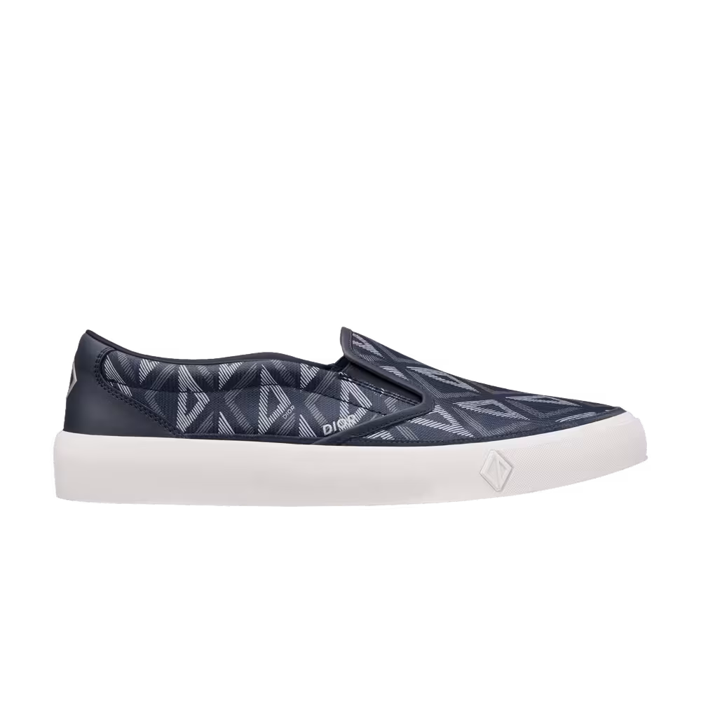 Dior B101 Slip-On Sneaker CD Diamond - Navy Blue