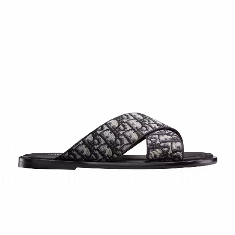 Dior Alias Sandal 'Dior Oblique - Beige Black'
