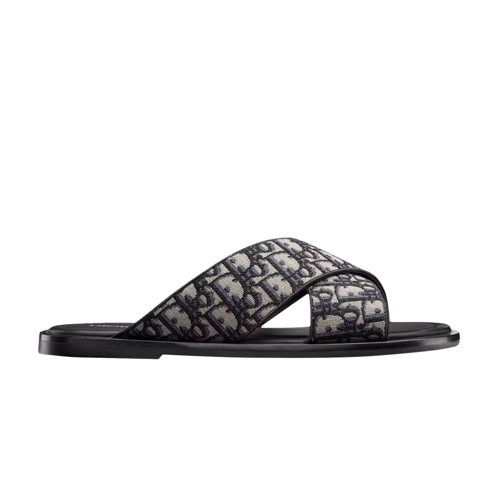Dior Alias Sandal Dior Oblique - Beige Black