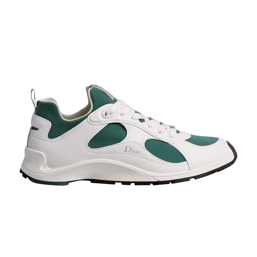 Dior Homme Mile Lace-Up Sneaker White Green