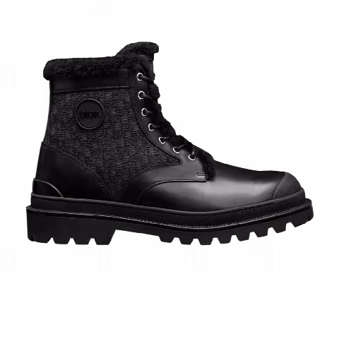 Dior Explorer Ankle Boot 'Dior Oblique - Black'