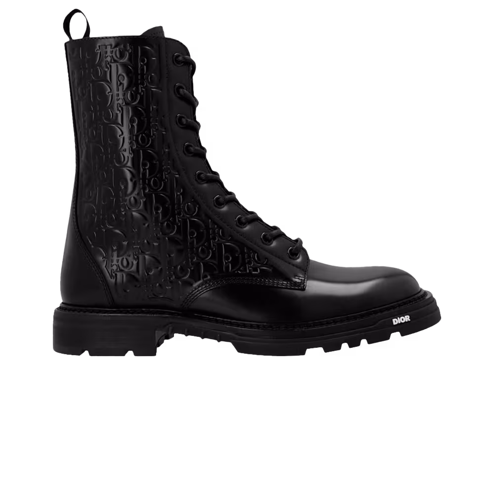 Dior Explorer 2 Boot Dior Oblique - Black