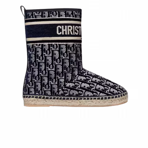 Dior Wmns Chez Moi Granville Ankle Boot 'Dior Oblique - Deep Blue'