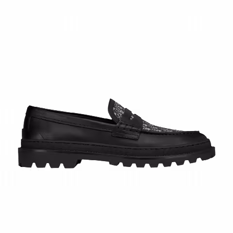 Dior Explorer Loafer 'Dior Oblique - Beige Black'