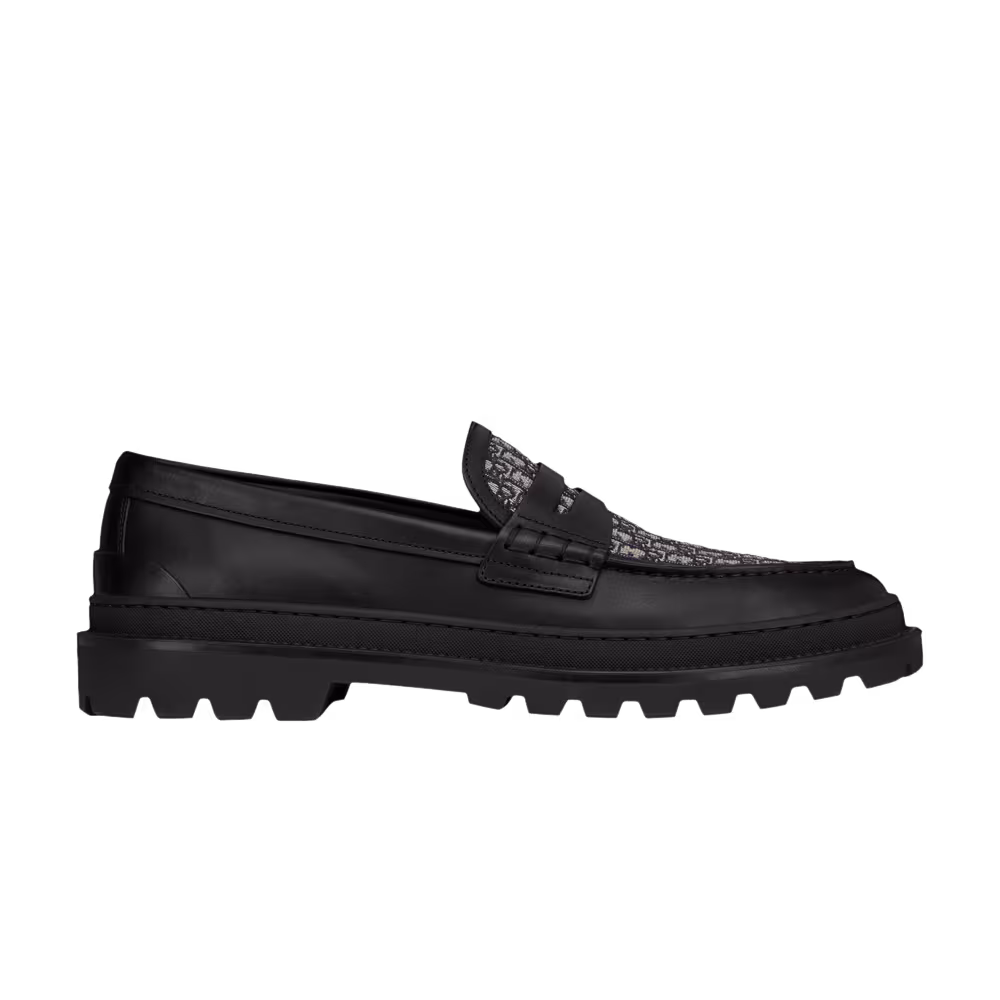 Dior Explorer Loafer Dior Oblique - Beige Black