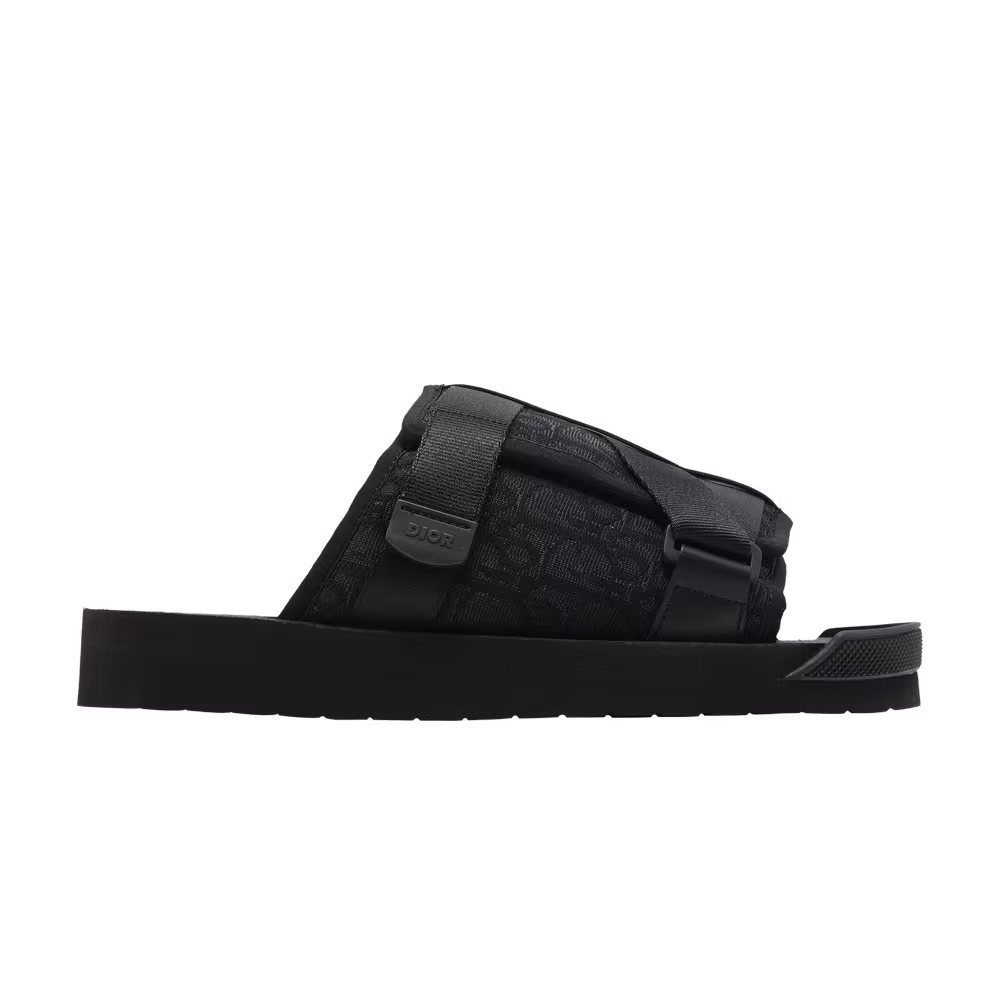 Dior Alpha Sandal Dior Oblique - Black