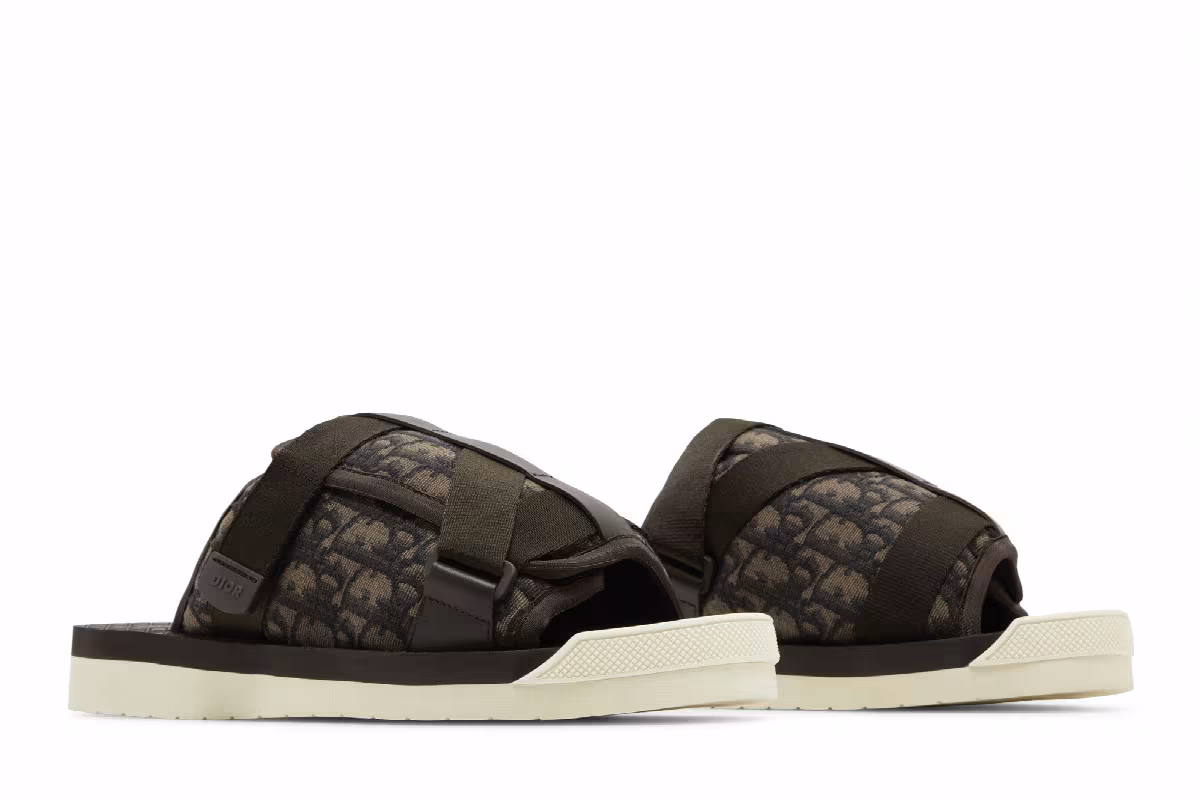 Dior Alpha Sandal Dior Oblique - Ebony, view 9
