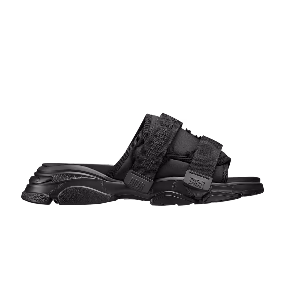 Dior Women's D-Wander Mule Black Camouflage