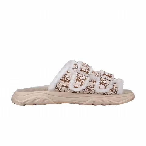 Cactus Jack x Dior H-Town Sandal 'Cream Dior Oblique'