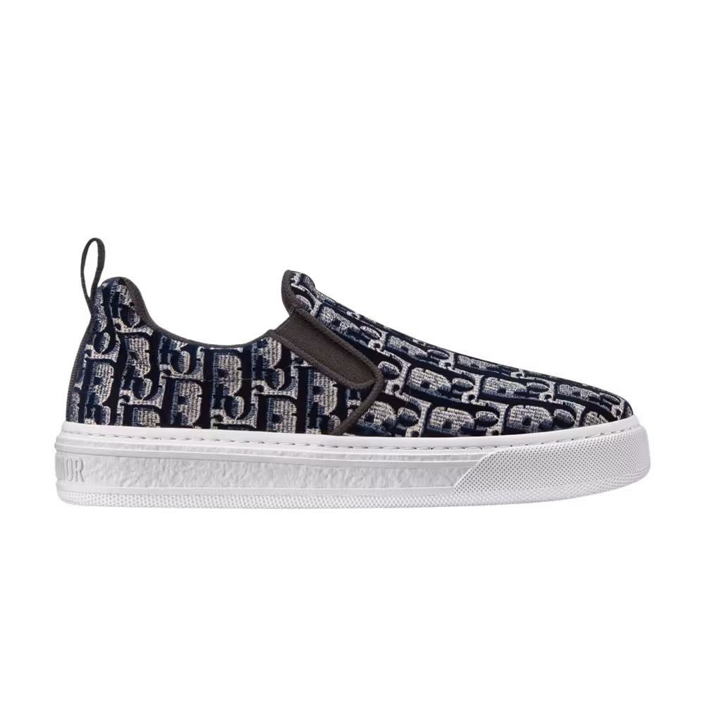 Dior Women's Solar Slip-On Dior Oblique - Dark Blue