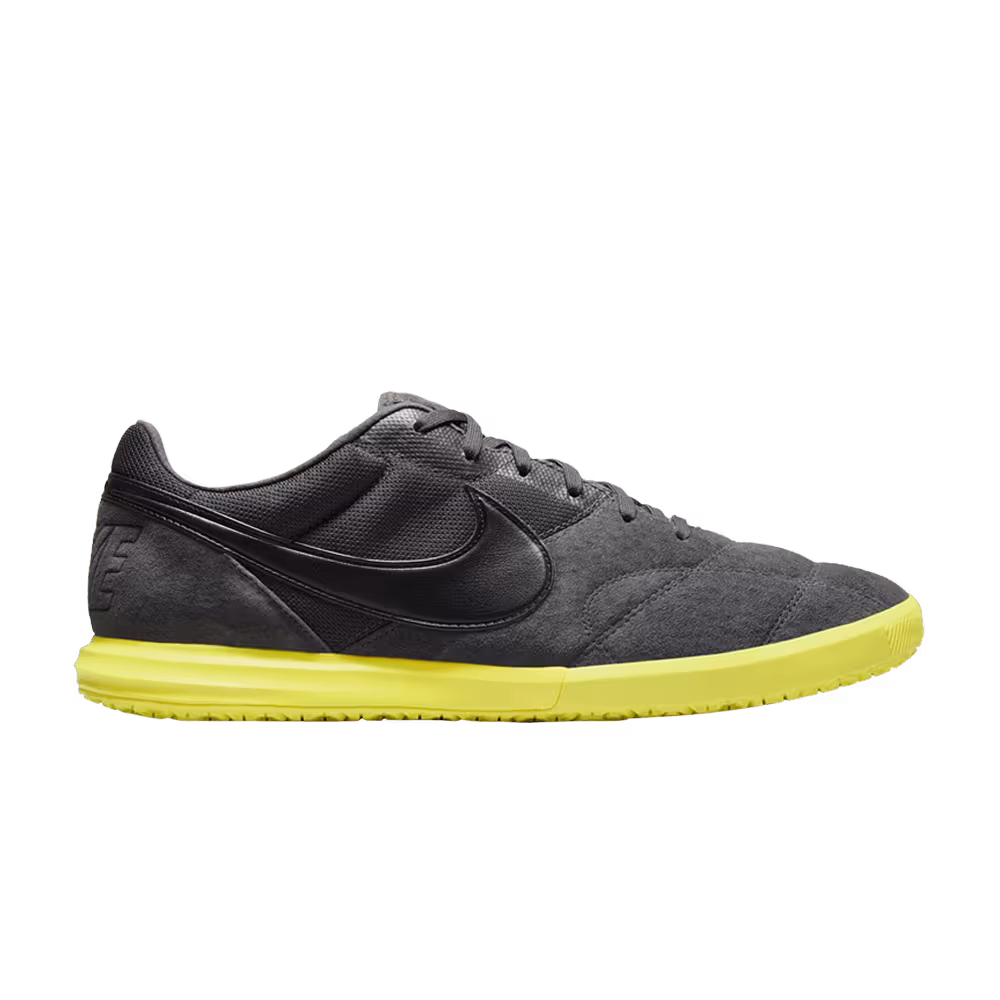 Nike Premier 2 Sala IC Dark Smoke Grey Yellow Strike
