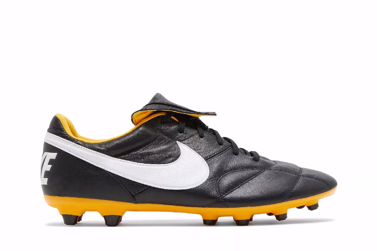 Nike Premier 2 FG Black Pro Gold, view 2