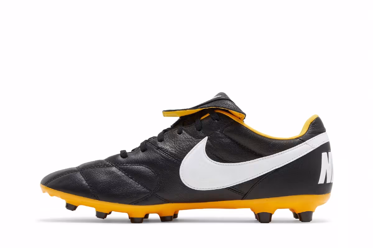Nike Premier 2 FG Black Pro Gold, view 4