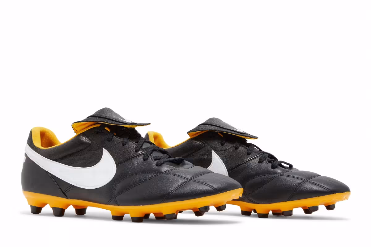 Nike Premier 2 FG Black Pro Gold, view 9