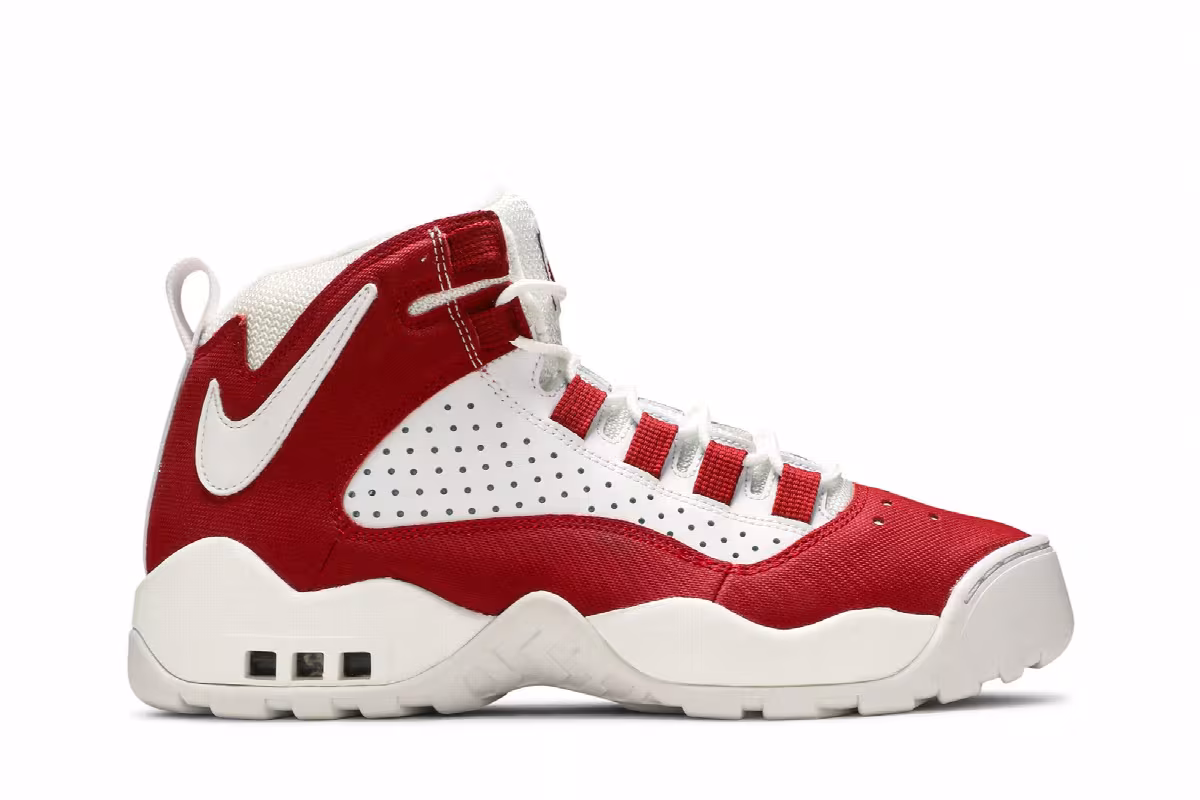 Nike Air Darwin Varsity Red, view 2