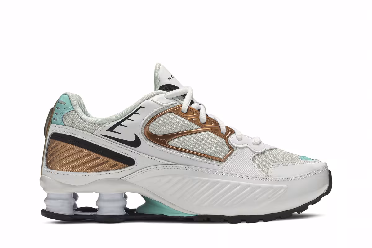 Nike Women's Shox Enigma Aurora Green, view 2