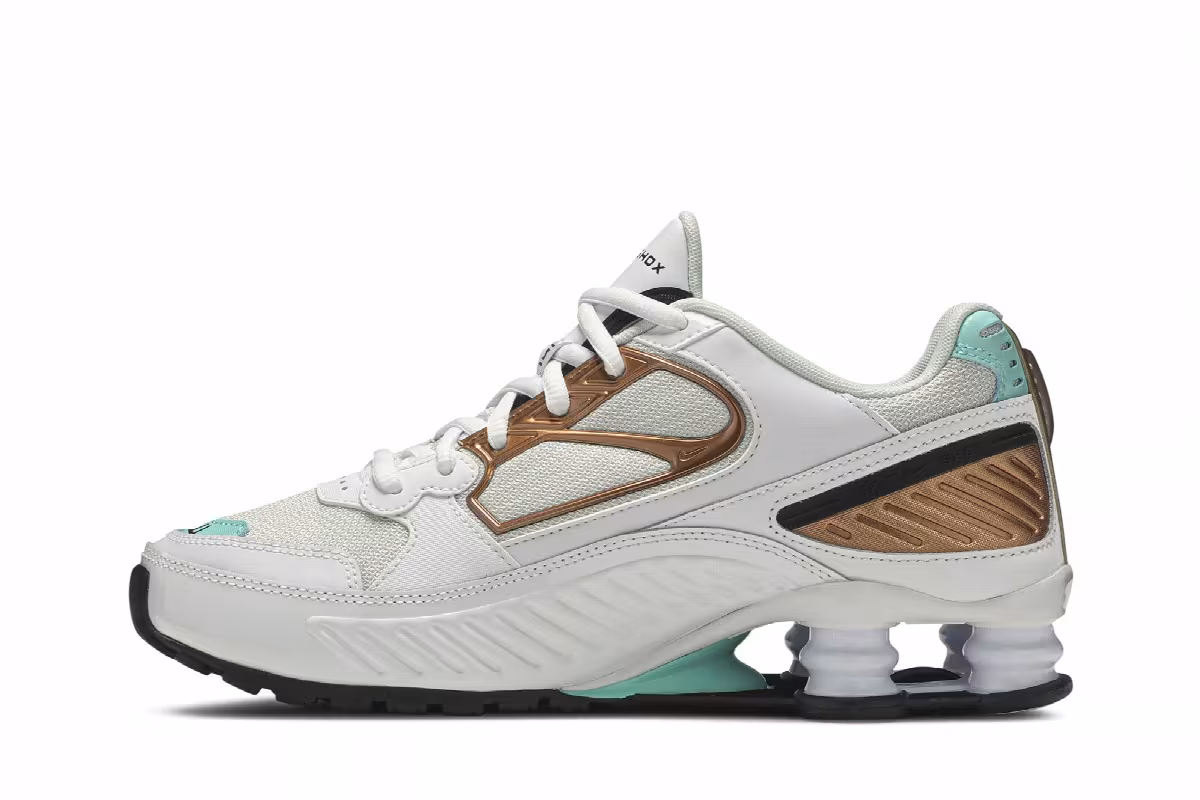 Nike Women's Shox Enigma Aurora Green, view 4