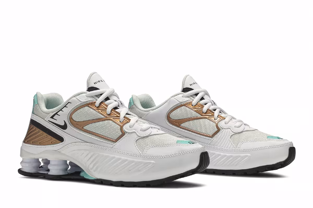 Nike Women's Shox Enigma Aurora Green, view 9