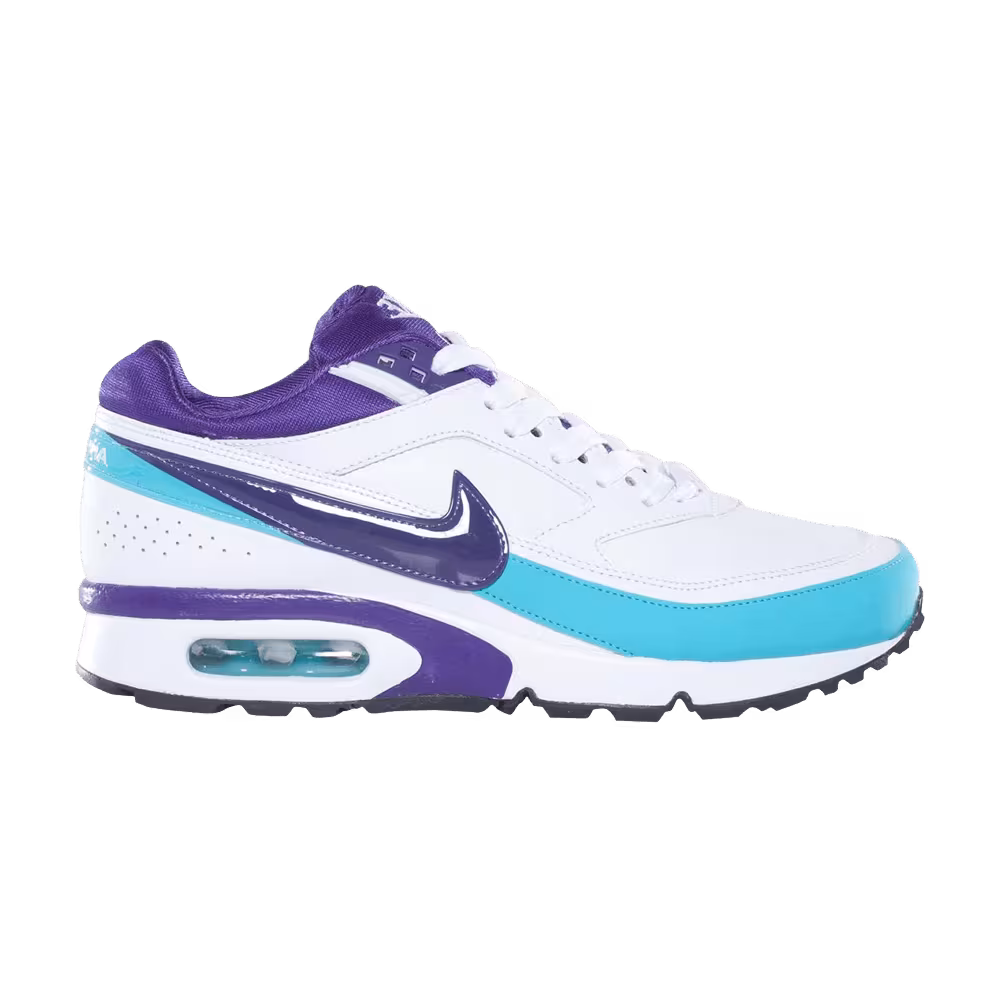 Nike Women's Air Classic BW White Club Purple Turquoise