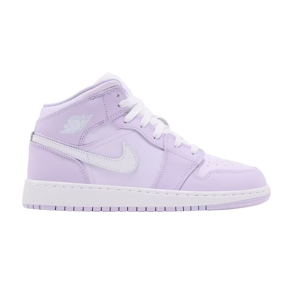 Nike Air Jordan 1 Mid GS Violet Mist Barely Grape