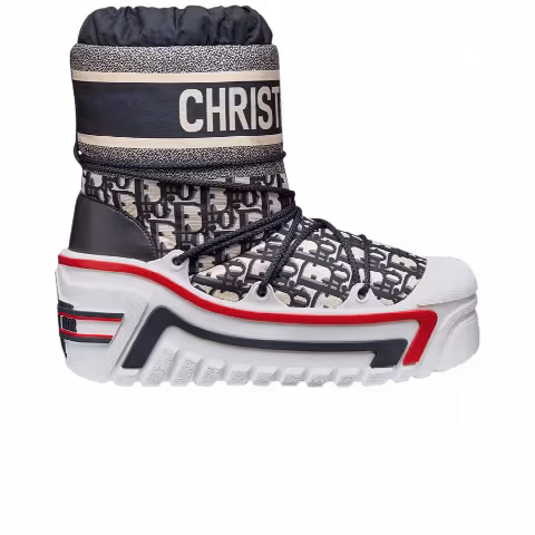 Dior Wmns DiorAlps Snow Boot 'Dior Oblique - Deep Blue'