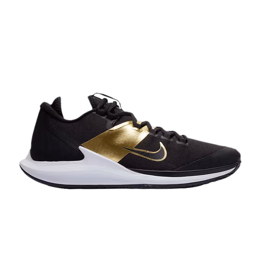 NikeCourt Air Zoom Zero HC Black Metallic Gold
