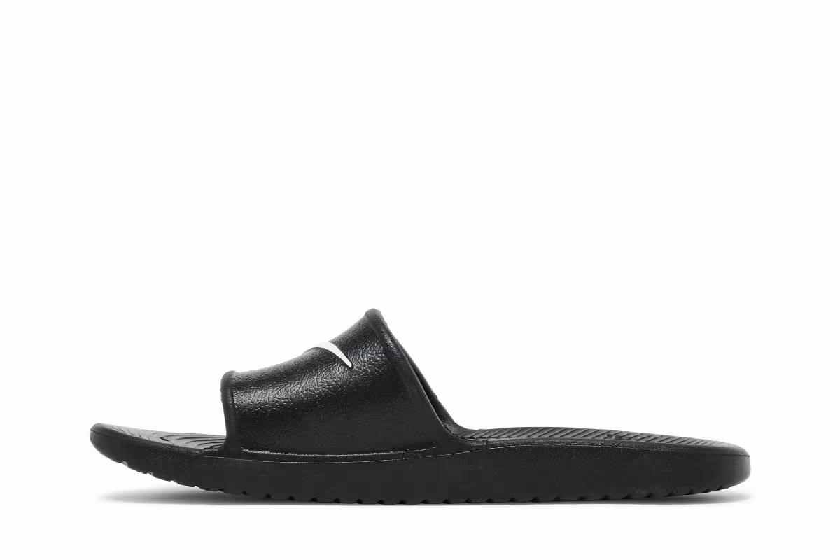 Nike Kawa Shower Black White, view 4