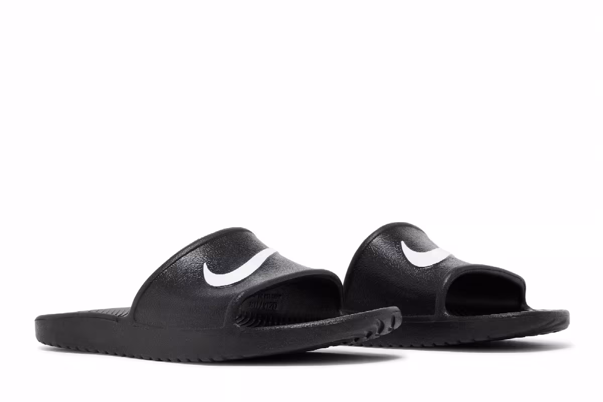 Nike Kawa Shower Black White, view 9