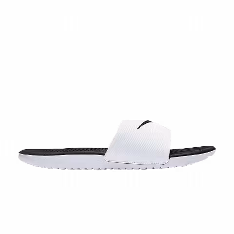 Nike Kawa Slide 'White Black'
